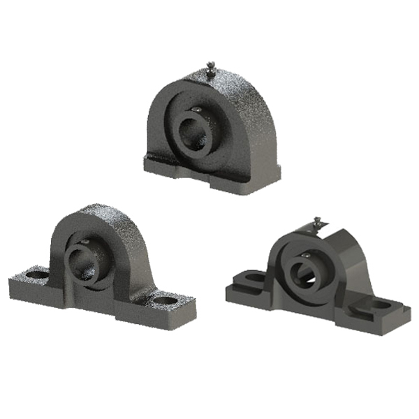 滚珠轴承组件 铸铁轴台型 底座安装型